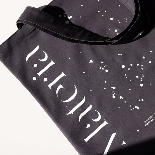 Anthracite grey tote-bag