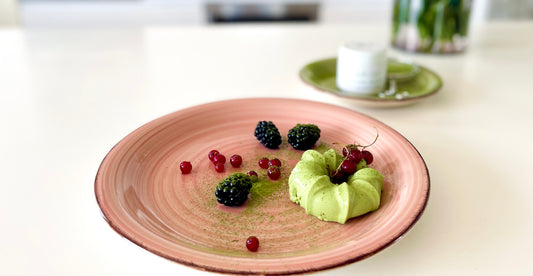 White Chocolate and Matcha Namelaka