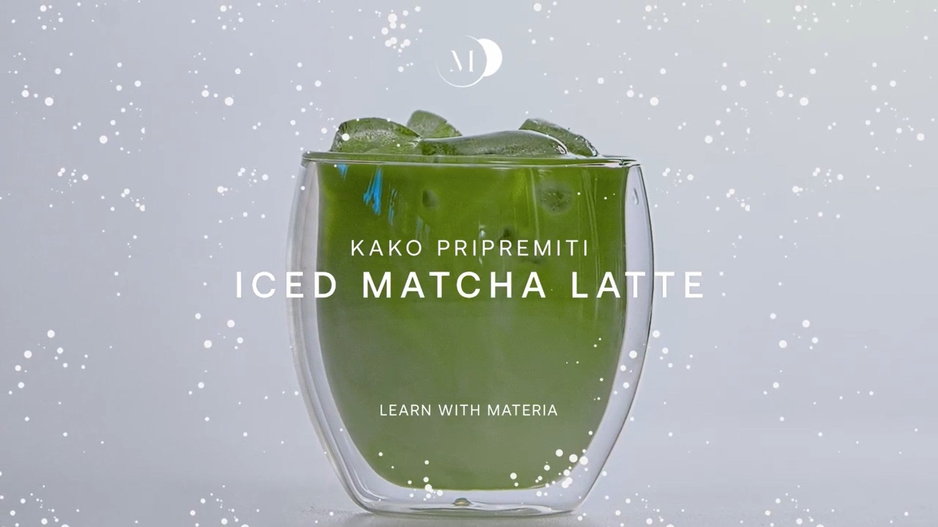 How to make iced matcha latte? – Materia