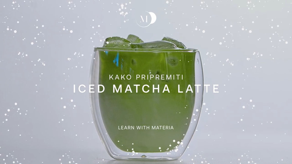 How to make iced matcha latte?
