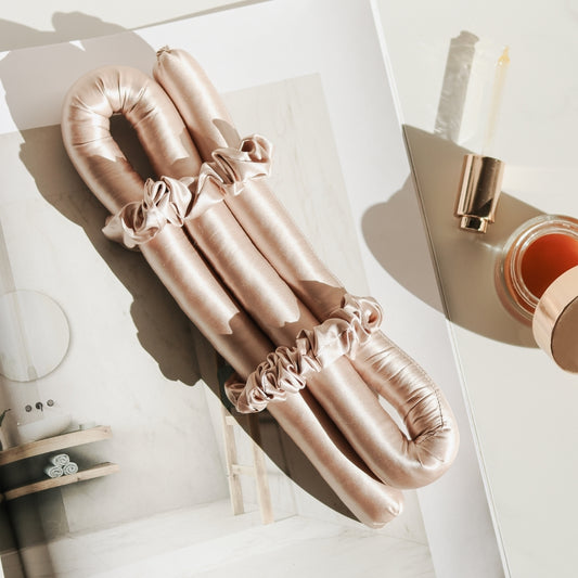 Silk Hair Wrap / Golden Sunlight