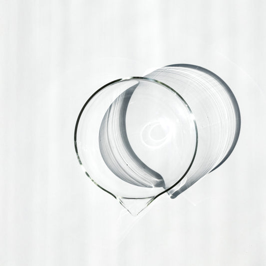 Staklena zdjelica za matchu s lijevkom